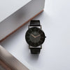 Titan Quartz Analog Black Dial Leather Strap Watch for Men 1595NL01