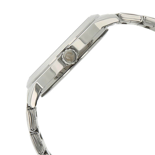 Titan Men's Urban Refinement: Sleek Blue Dial with Silver Stainless Steel Strap Watch 1730SM03