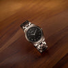 Titan Karishma Black Dial Watch for Men 1823QM01