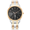 Karishma Black Dial Brass Strap Watch 1825KM02