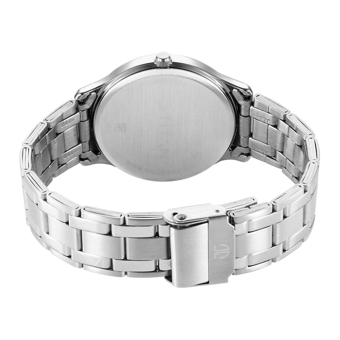 Titan Karishma Quartz Analog Green Dial Silver Stainless Steel Strap Watch For Men