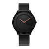 Titan Edge Baseline Black Dial Analog Stainless Steel Strap Watch for Men 1843NM02