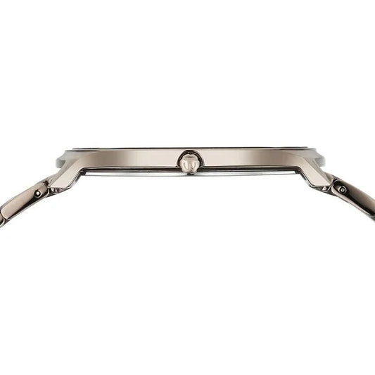 Titan Edge Slim Stainless Steel Strap Brown Dial Analog Watch for Men