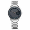 Titan Edge Murals Quartz Analog Blue Dial Stainless Watch For Men 1843SM03