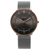 Titan Quartz Analog Anthracite Dial Stainless Steel Strap Watch for Men 1849KM01