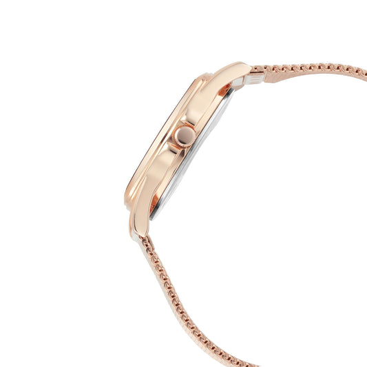 Titan Sparkle Pink Dial Alog Watch for Women