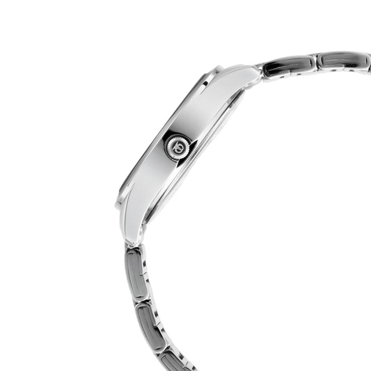 Titan Sparkle Anthracite Dial Analog with Date Stainless Steel Strap Watch for Women 2570SM07