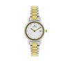 Titan Karishma White Dial Analog with Date Stainless Steel Strap watch for Women 2572BM01