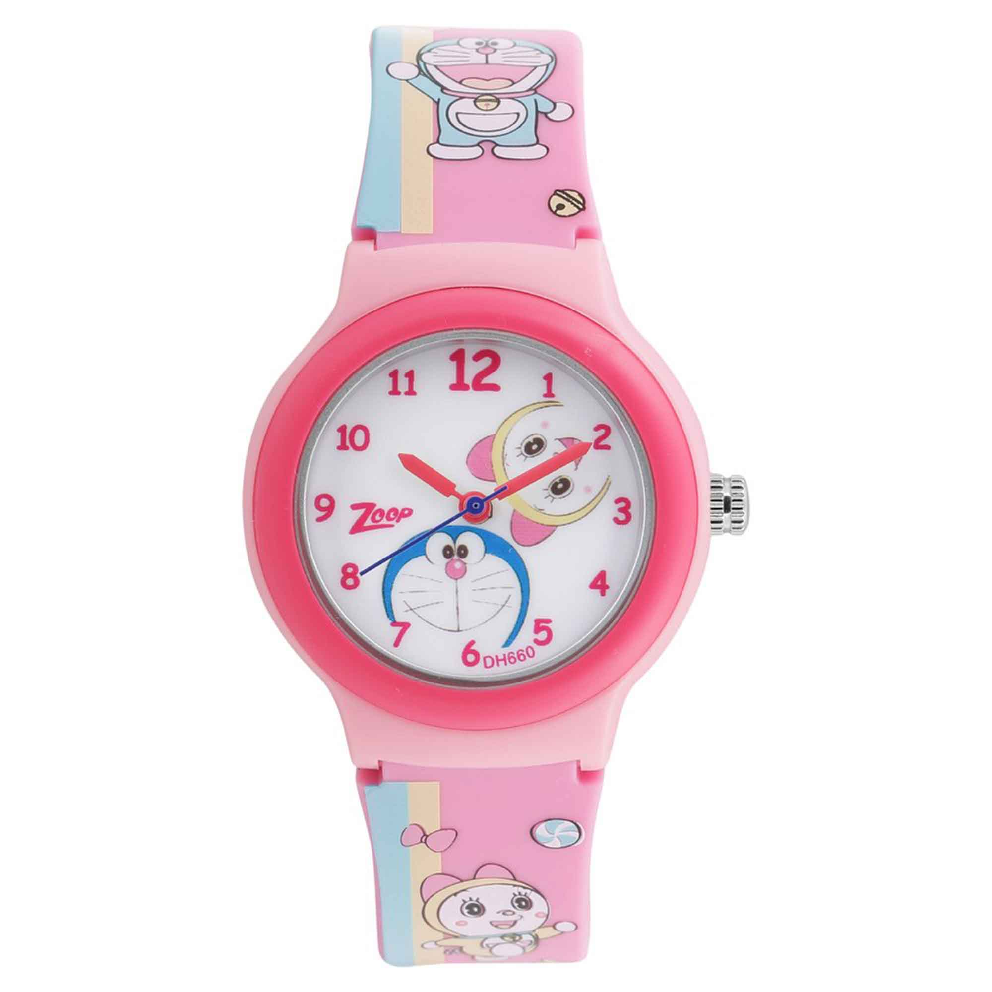 Zoop Doraemon White Dial Analog Watch for Kids 26013PP03