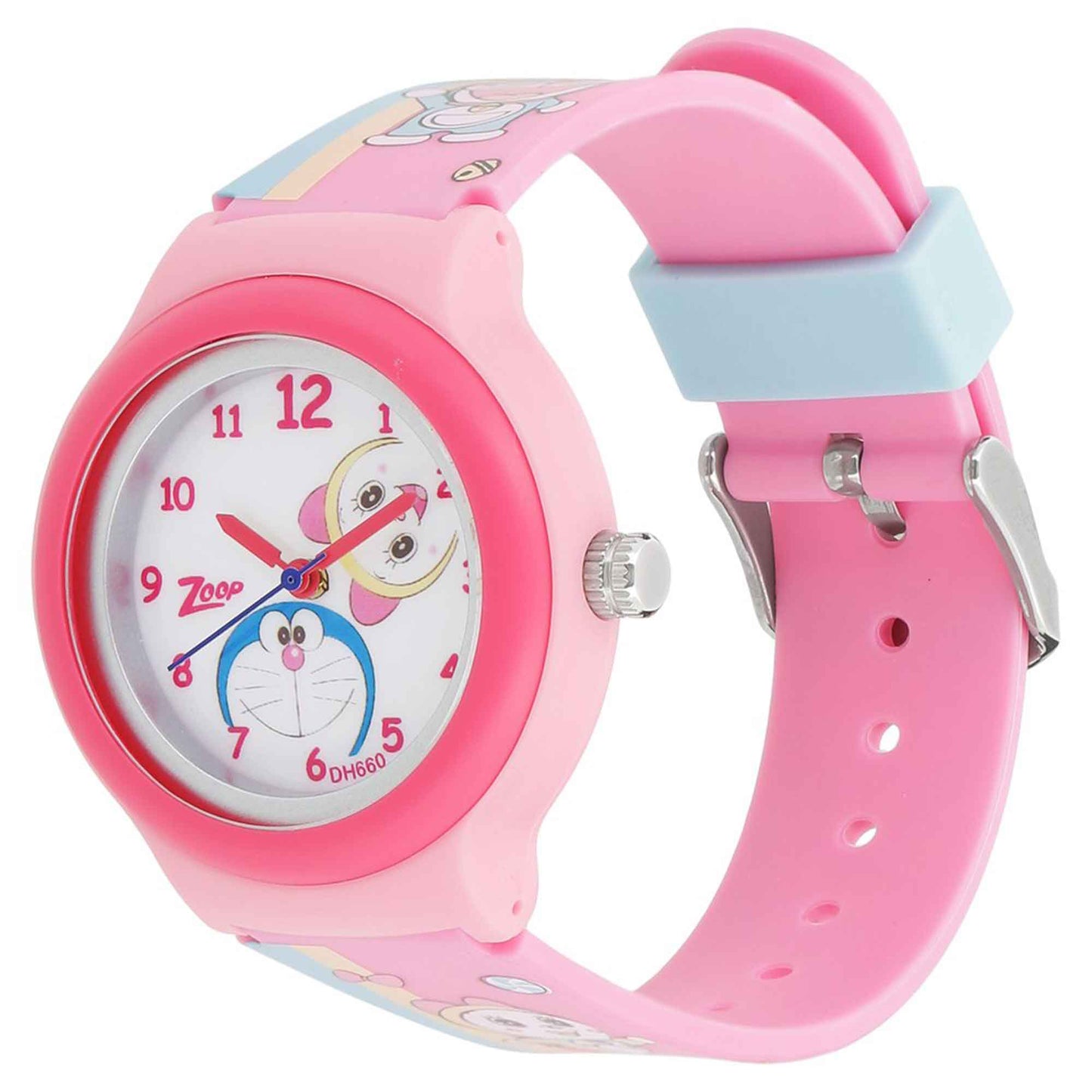Zoop Doraemon White Dial Analog Watch for Kids 26013PP03