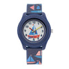 Zoop Analog Watch with White Dial & Blue Strap for Boys Girls Kids, from House of Titan