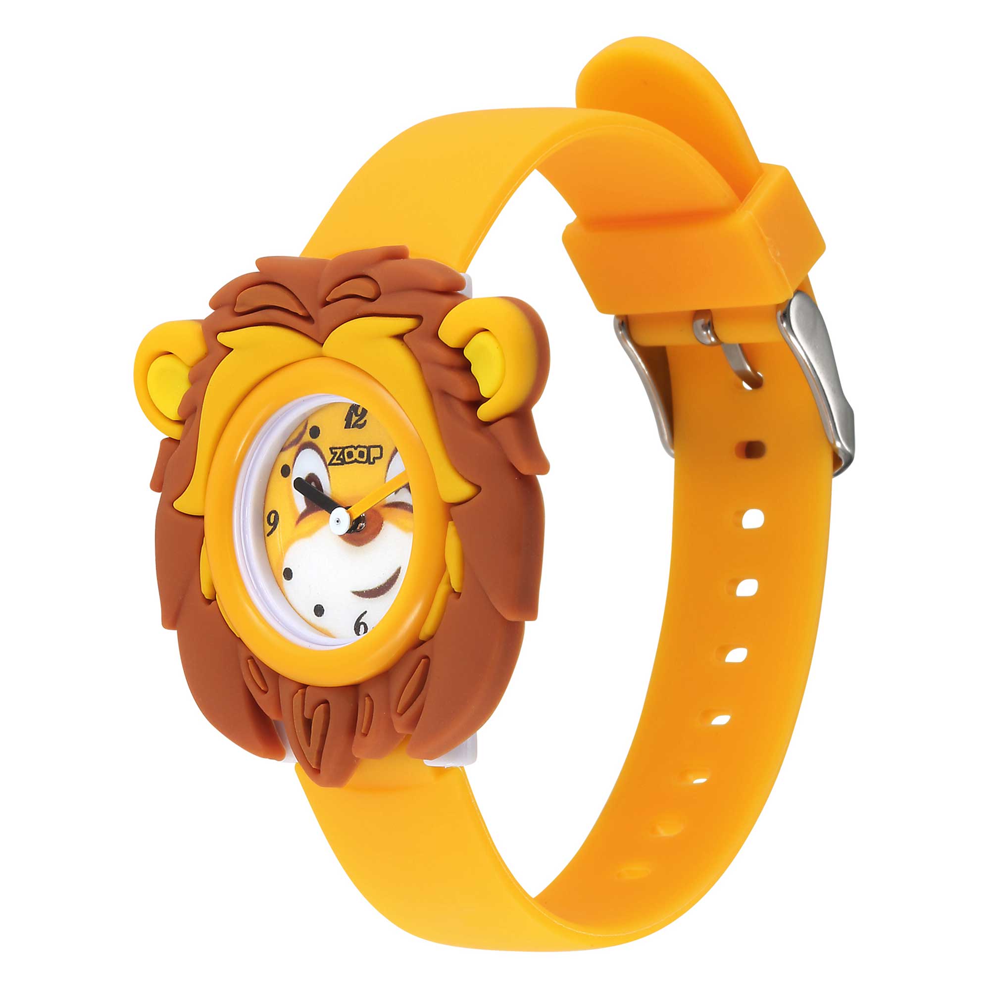 Zoop Doraemon friends from Nature Quartz Analog Yellow Dial Polyurethane Strap Watch for Men