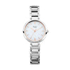 Titan Raga Viva White Dial Analog Metal Strap watch for Women 2608SM01