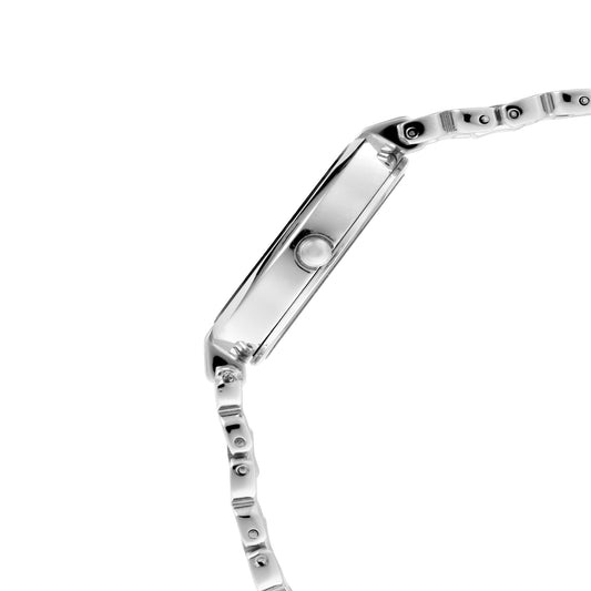 Titan Raga Viva White Dial Analog Metal Strap watch for Women 2608SM01