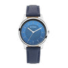 Titan Workwear Blue Dial Women Watch With Leather Strap 2639SL02