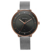 Noir Anthracite Dial Metal Strap Watch (2651KM01)