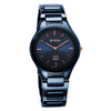 Titan Edge Ceramic Blue Dial Analog Ceramic Strap watch for Women 2653QC03
