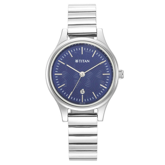 Women Karishma Blue Dial Metal Strap Watch 2679SM01