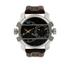 Fastrack Quartz Analog Black Dial Leather Strap Watch for Guys 3098SL02