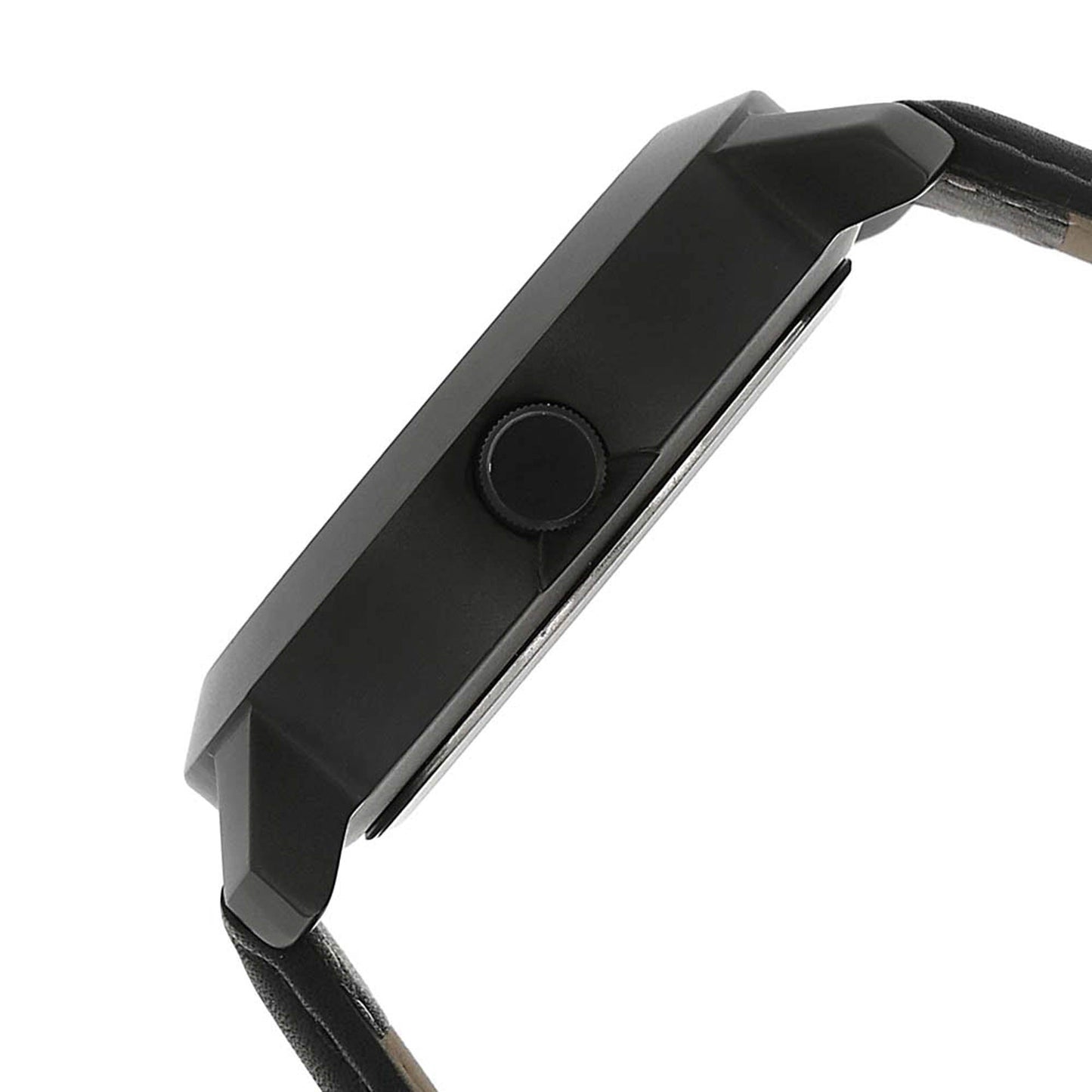 Fastrack Quartz Analog Black Dial Leather Strap Watch for Guys