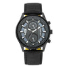 Fastrack Fastfit Quartz Analog with Day and Date Black Dial Leather Strap Watch for Guys 3224NL01