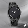 Fastrack Stunners Quartz Analog Black Dial Metal Strap Watch for Guys 3277NM01