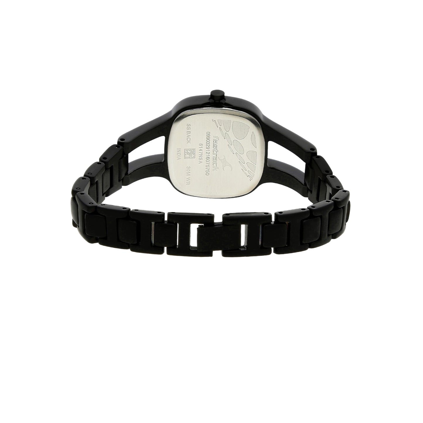 Fastrack Quartz Analog Grey Dial Metal Strap Watch for Girls