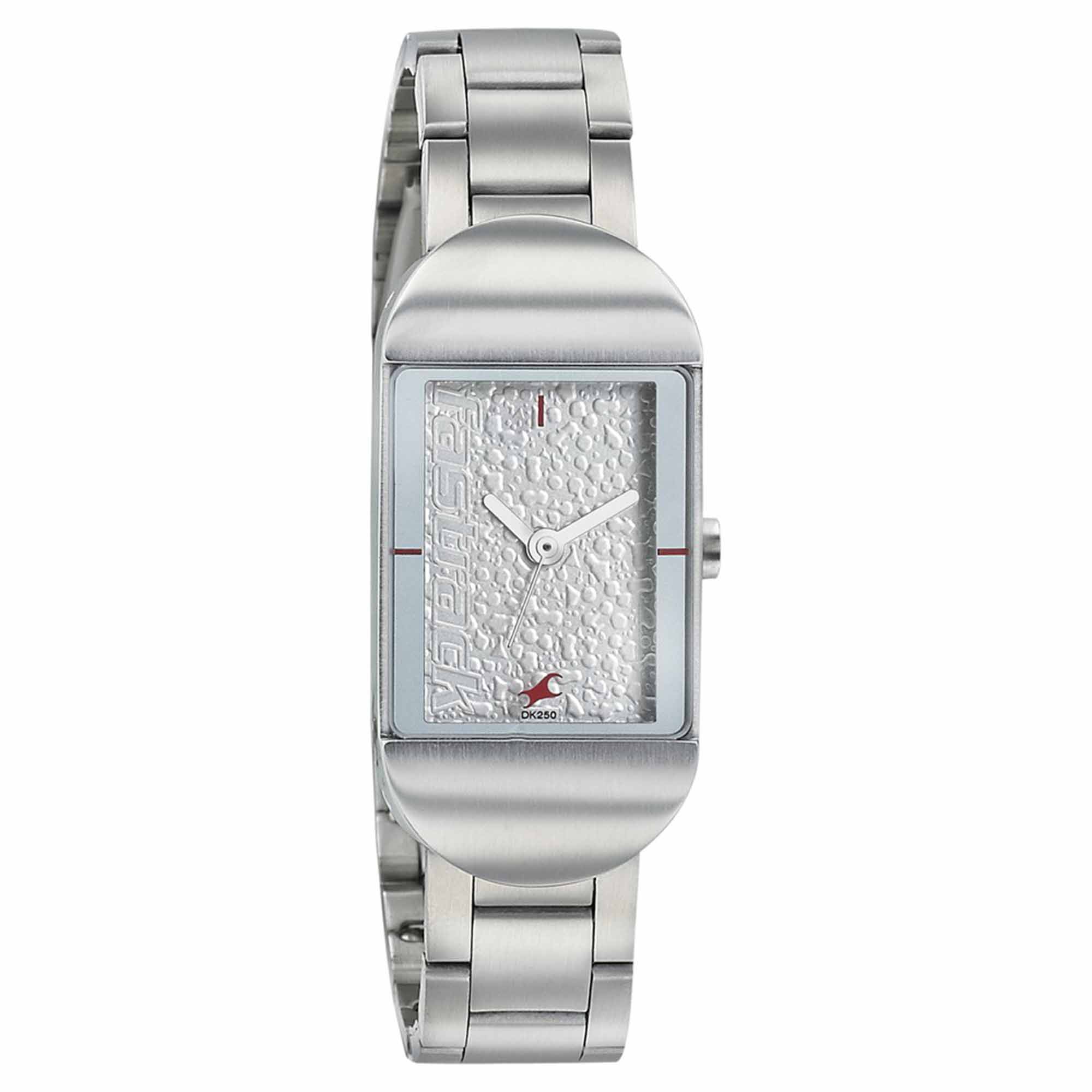 Fastrack Go Skate Quartz Analog Black Dial Stainless Steel Strap Watch for Girls