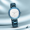 Fastrack Style Up Quartz Analog Silver Dial Metal Strap Watch for Girls 6270QM01