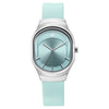 Fastrack Snob X Blue Dial Leather Strap Watch for Girls 6283SL01