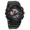 Sonata SF Dreamer Series Quartz Digital Analog Digital Black Plastic Strap for Men 77132PP06