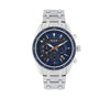 Titan Quartz Chronograph Blue Dial Stainless Steel Strap Watch for Men 90077KM02