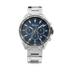 Titan Octane Blue Dial Chronograph Stainless Steel Strap watch for Men 90103KM02