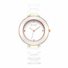 Titan Purple Ceramics White Dial Analog Ceramic Strap watch for Women