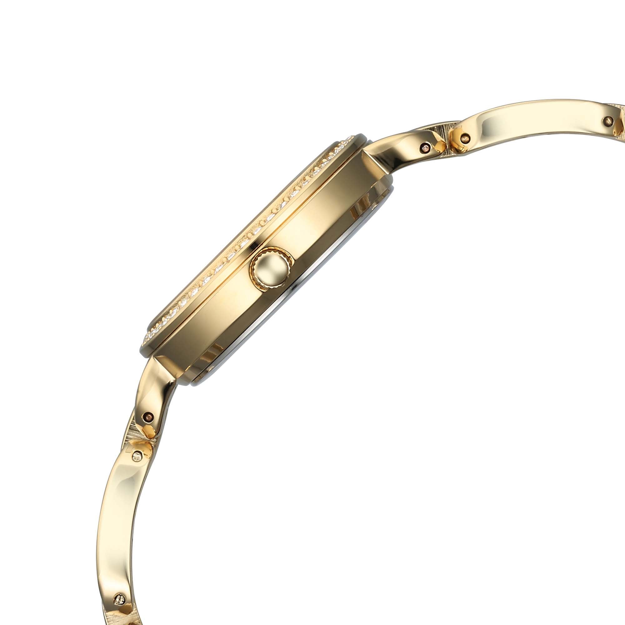 Titan Raga Showstopper 2.0 Quartz Analog Gold Dial  Gold Color Stainless Steel Strap Watch For Women