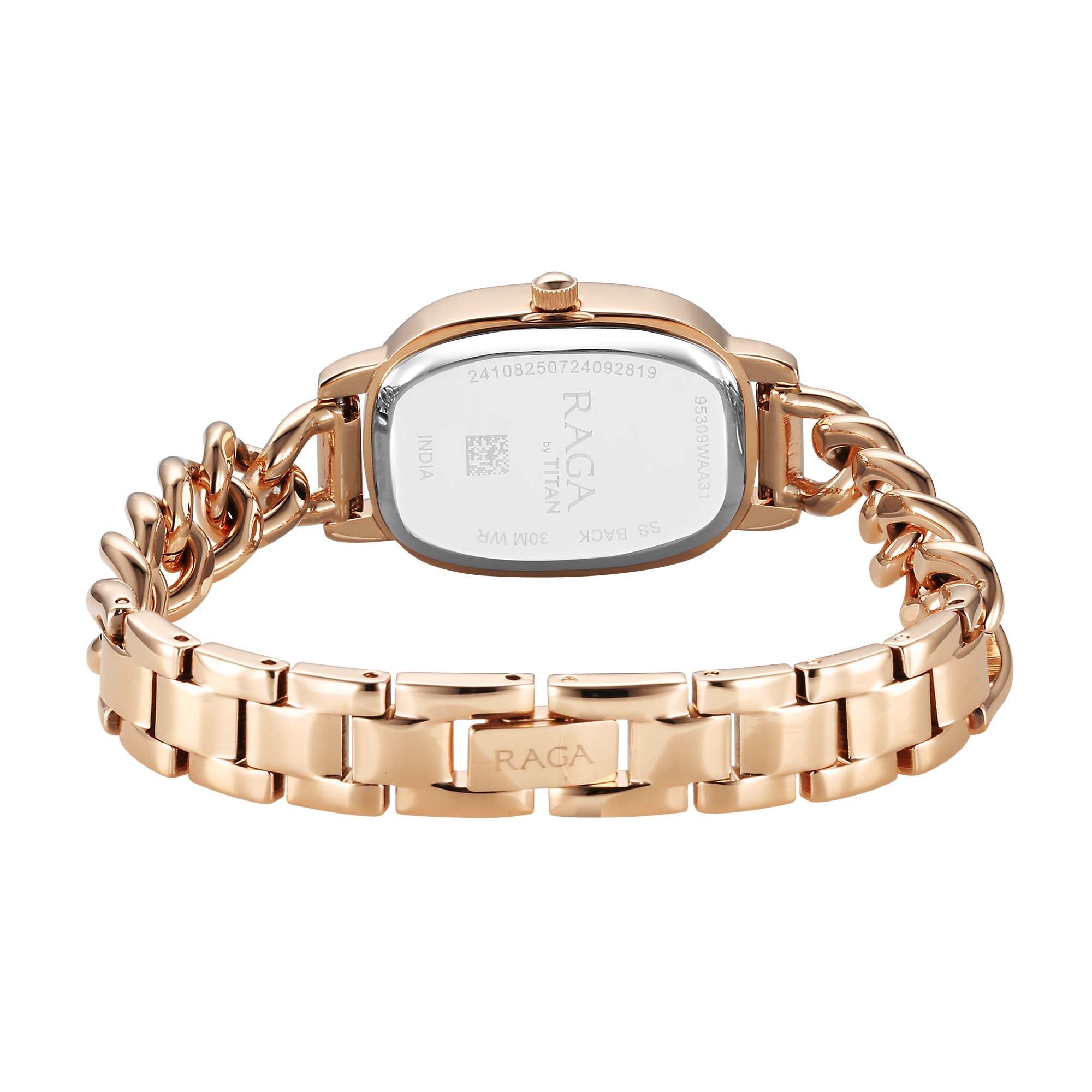 Titan Raga Showstopper 2.0 Quartz Analog Rose Gold Dial  Rose Gold Color Stainless Steel Strap Watch For Women