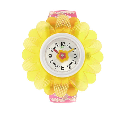 Zoop By Titan Quartz Analog Silver Dial PU Strap Watch for Kids C4005PP03